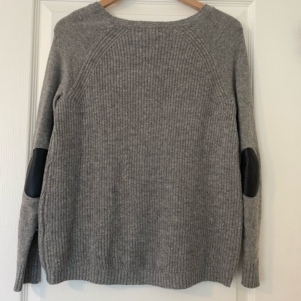 J Crew elbow patch sweater